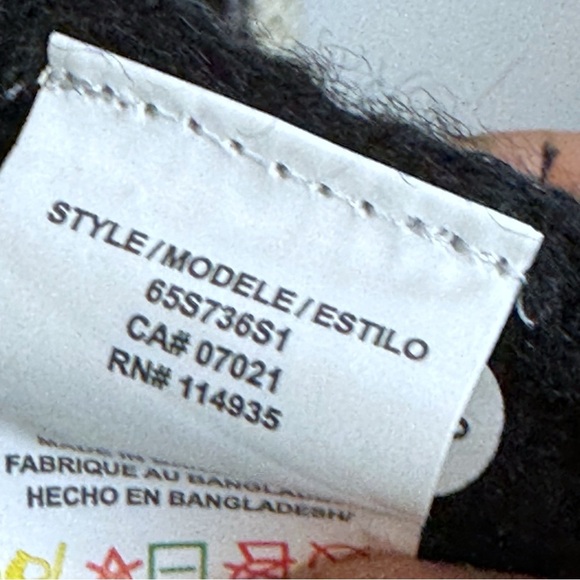 RD Style Black Stripe Cocoon Sweater Cardigan 65s736S1 Lagenlook Momcore - Picture 8 of 9